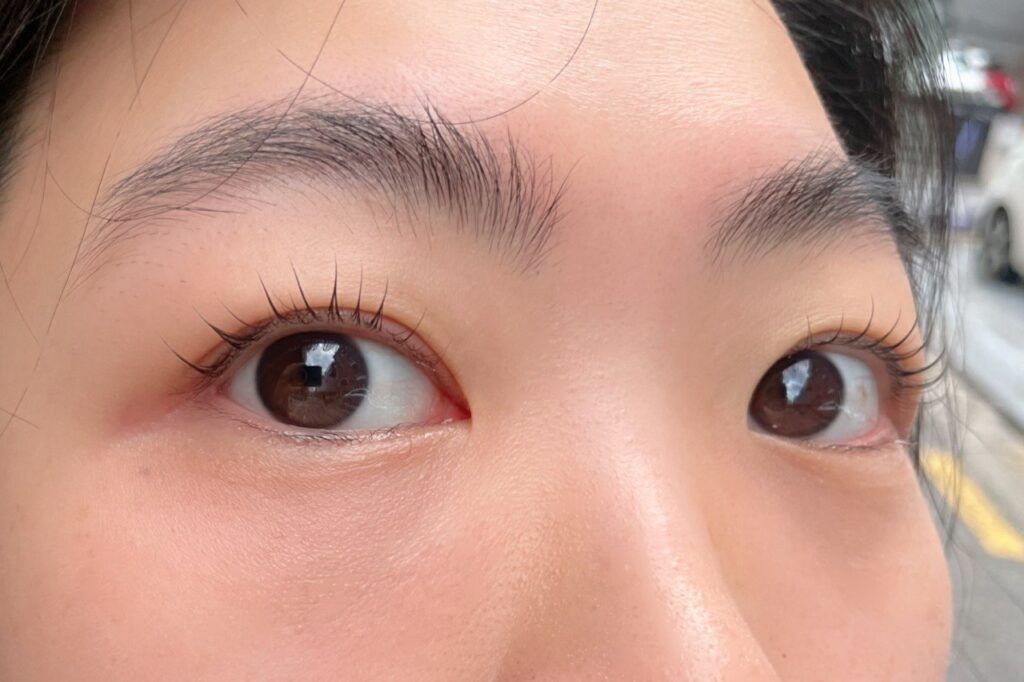 eyelash curl perming 